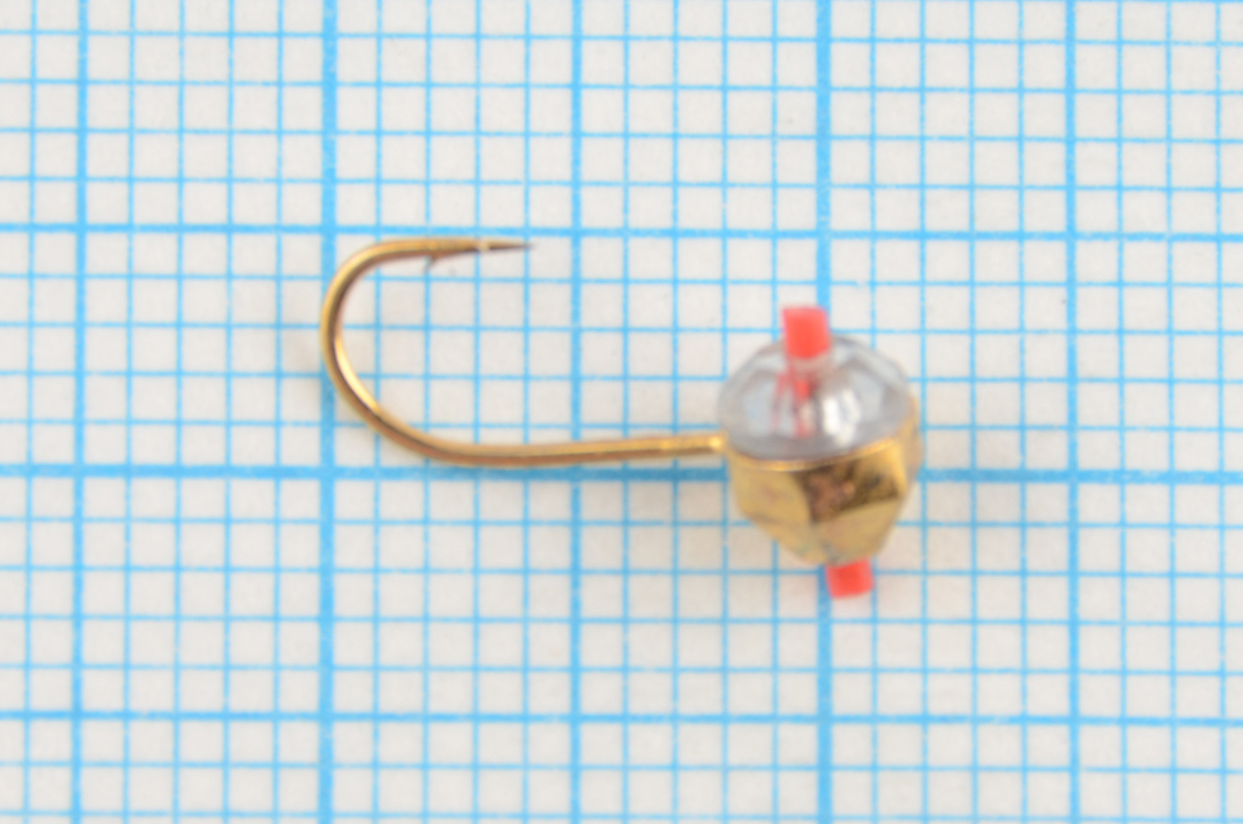 Мормышка вольфрам Bravo Fishing Шар с ушком, грань. кембрик и Swarovski 5.0 мм 0.90 гр Go-белый