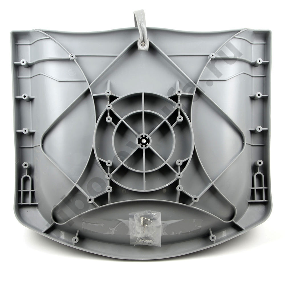 Кресло в лодку пластиковое серое C12503G