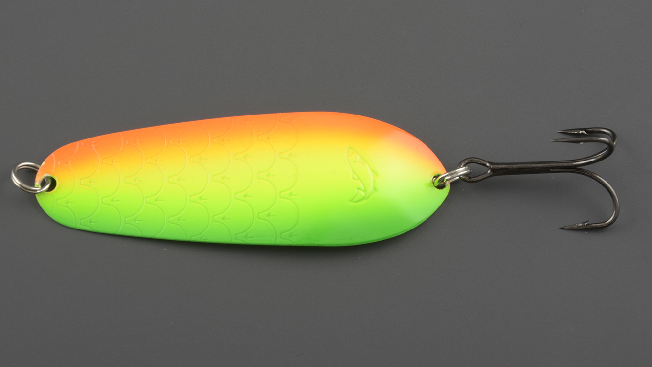 Блесна колеб. Kuusamo Rasanen 70/10 GR/FYe/FR-S, UV