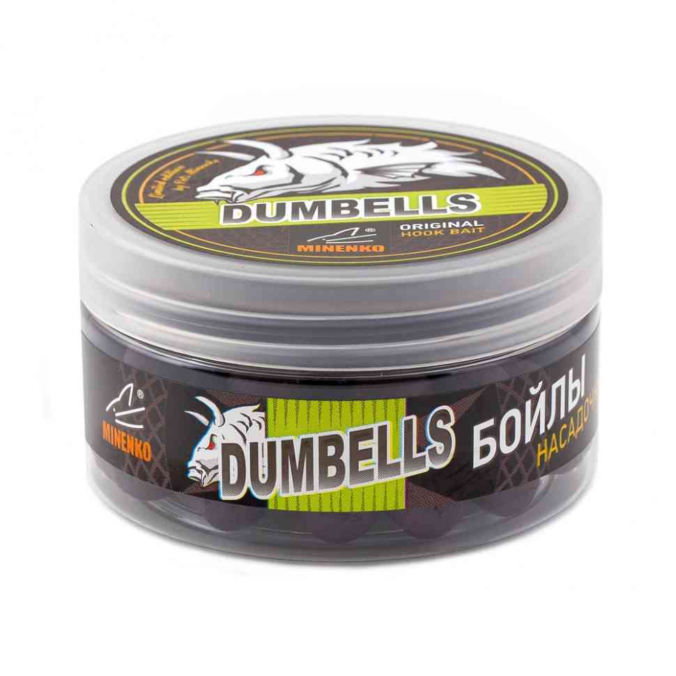 Бойлы Minenko Dumbells 14х20мм Squid & Octopus (насадочные)