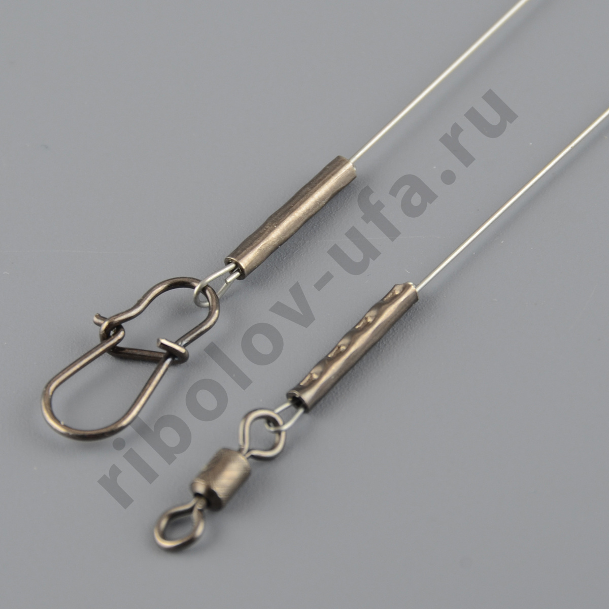 Набор поводков Hitfish Titanium Leader (белый) 200mm, d-0.30, 6.7kg 