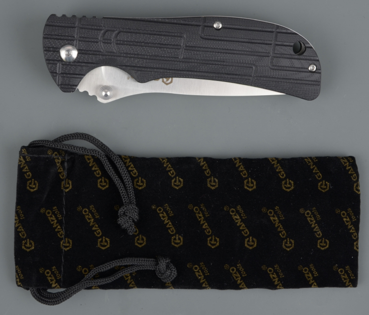 Нож складной туристический Ganzo G723-BK