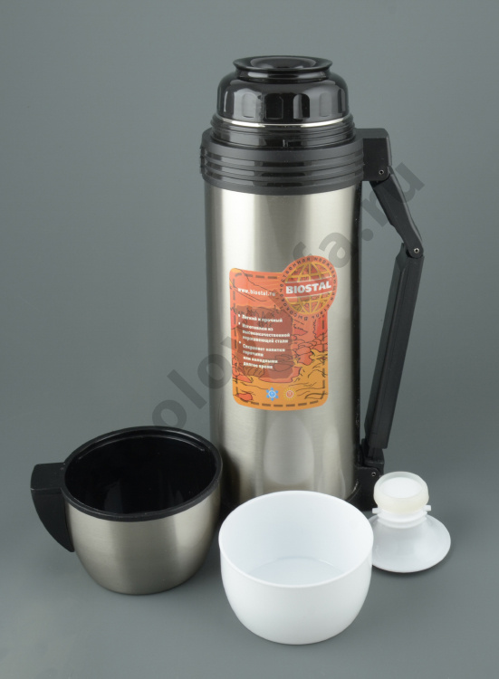 Термос Biostal-СПОРТ универ. с ручкой 1,8л (NGP-1800P)