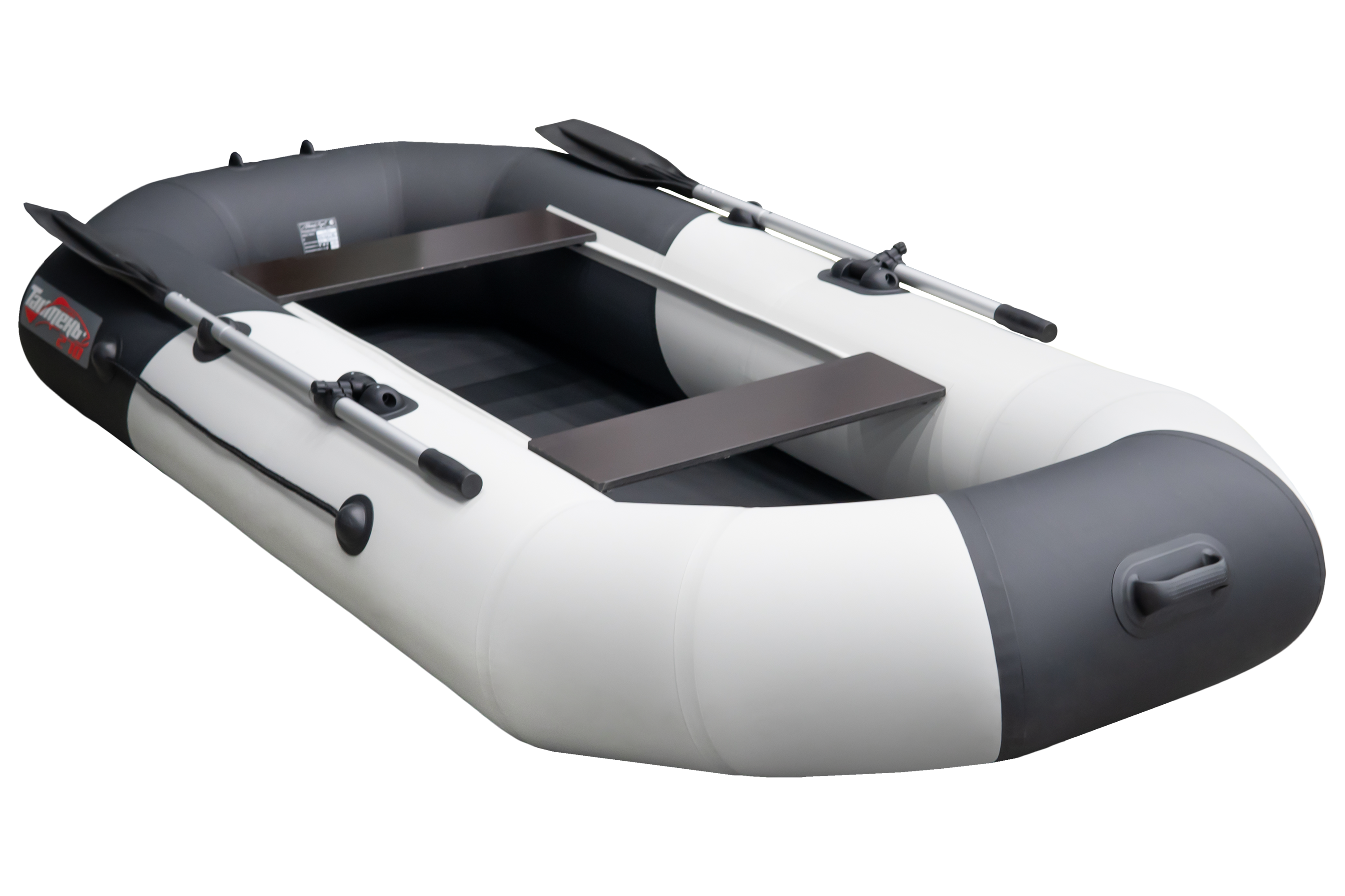 Лодка Таймень NX 270 комби светло-серый/черный