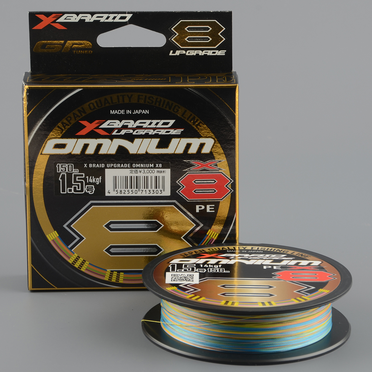 Шнур плетёный Ygk X-Braid Upgrade Omnium X8 150m #1.5/14.0kg