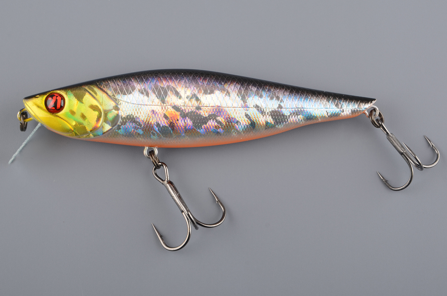 Воблер Pontoon 21 Kalikana Dun 105F-SR, 105 мм, 17.6 гр., 0.2-0.6 м, №A12