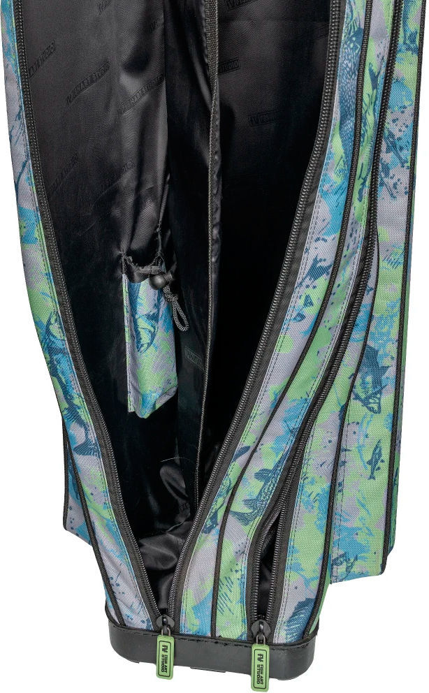 Чехол Fish Art полужесткий 2 секции c жестким дном и карманом 1,5м СFA2P-1.5