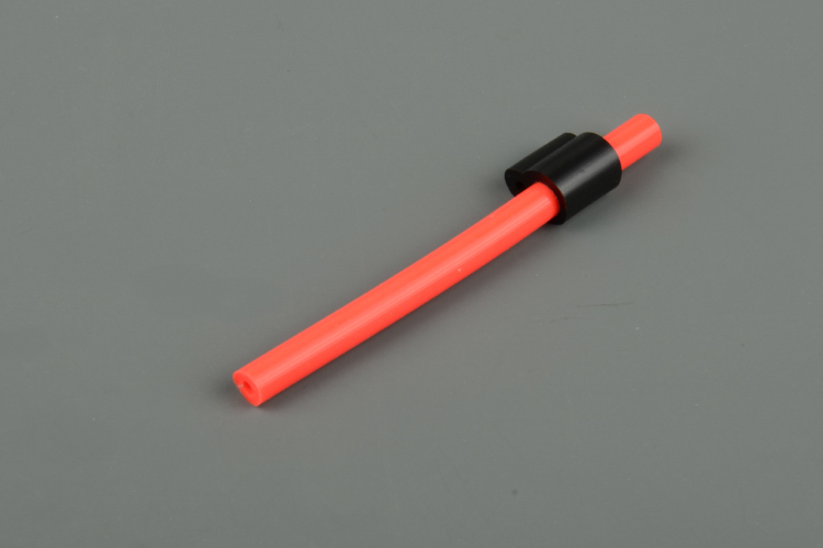 Сторожок Левша-НН силиконовый (красный) 7 см , d-5/3  5,0гр