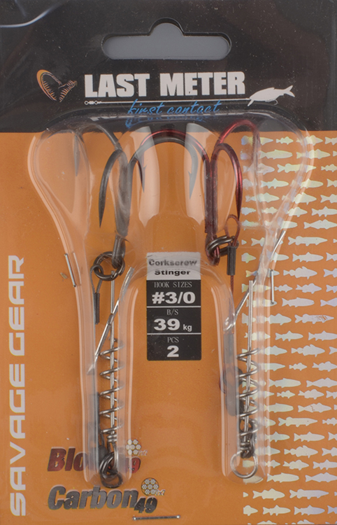Оснастка Savage Gear Carbon49 Corkscrew 3/0