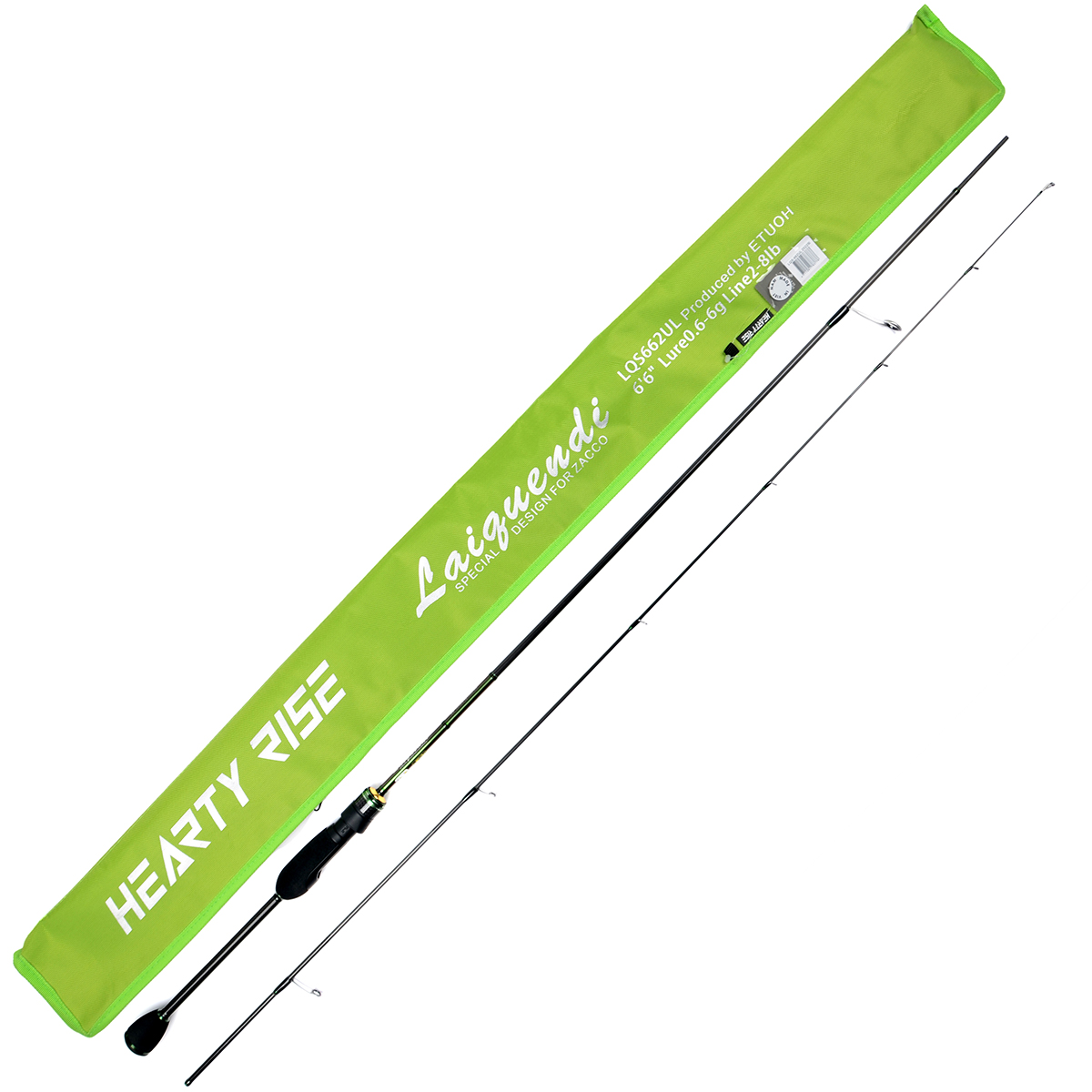 Спиннинг Hearty Rise Laiquendi 198см, 0.6-6гр LQS-662UL