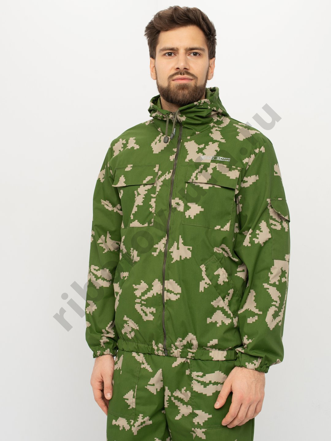 Костюм Huntsman Стрелок Цв. Камуфляж Березка Ткань Смесовая ТС  р. 44-46