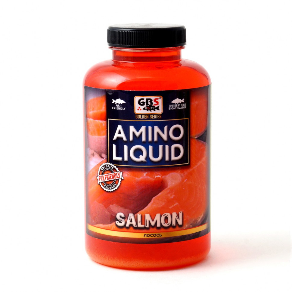 Жидкая добавка GBS Amino Liquid Лосось 0,5л (бутылка)
