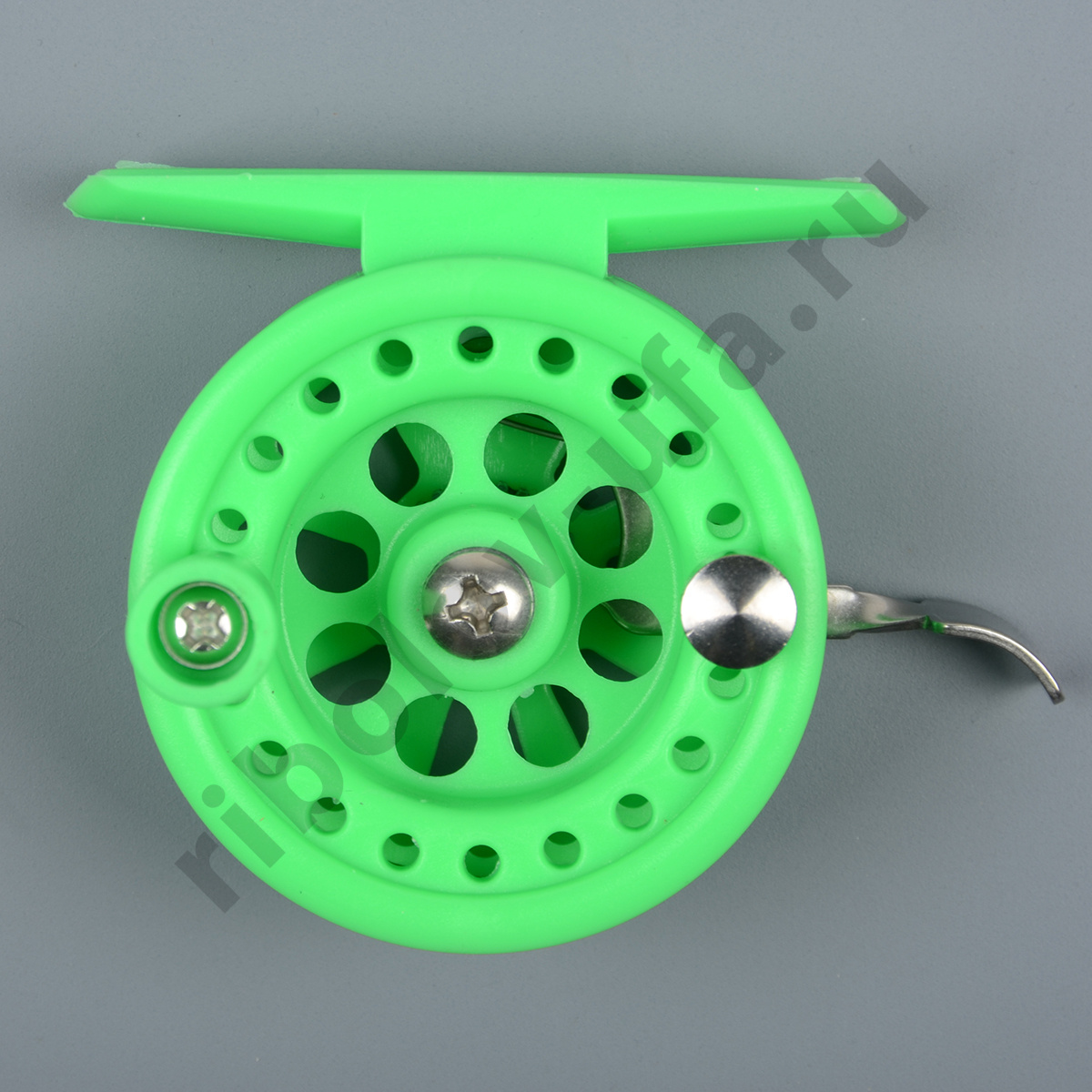 Катушка проводочная Kosadaka Explorer PM 50L Green универс. пластик. с рычаж. спуском под левую руку