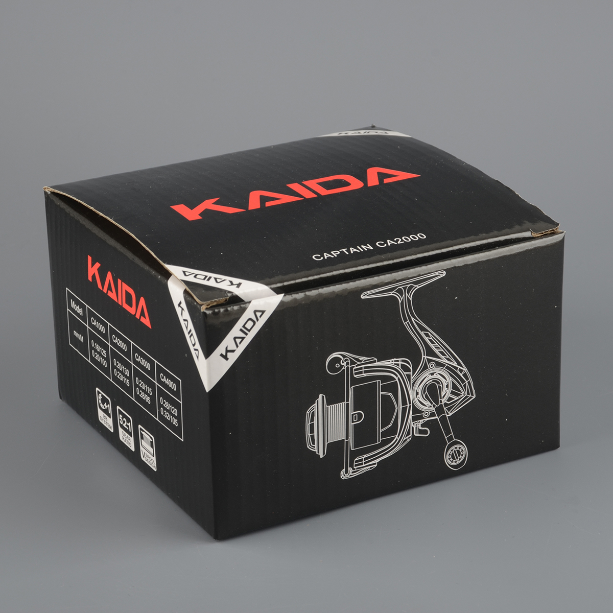 Катушка безынерц. Kaida Captain 3000