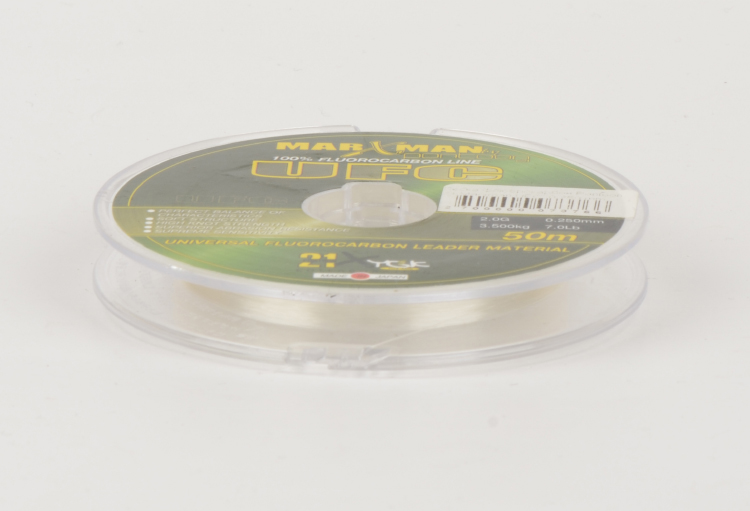 Леска флюорокарбон Pontoon 21 Marxman UFC, 0.250 mm (2.0G), 3.500 kg, 7.0 Lb, 50 m