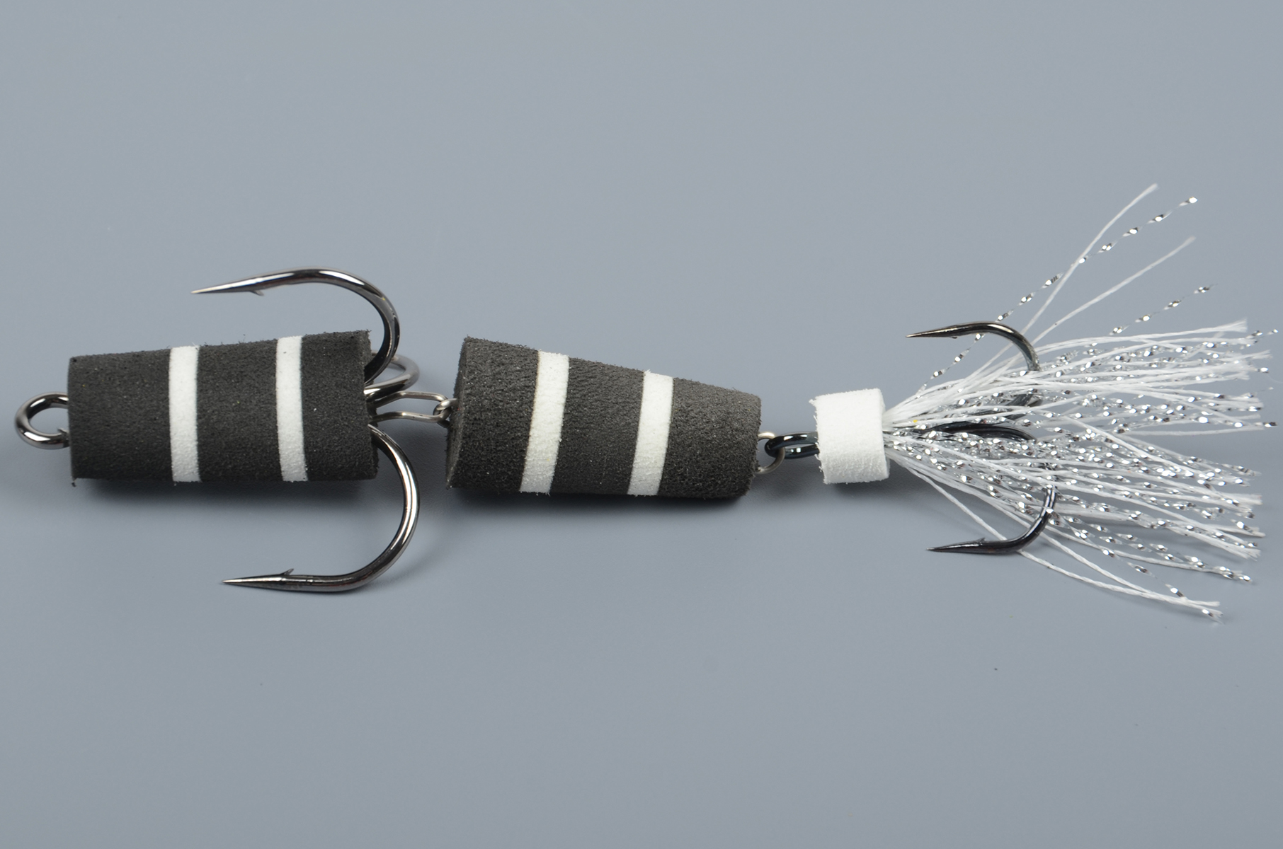 Приманка джиговая XXL Fish, Мандула Флажок, мод.№11-Д, 84мм #ЧБ-Д