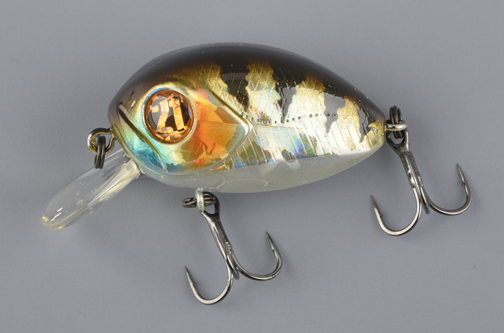 Воблер PONTOON 21 Red Rag 36F-SR, 36мм, 5,7 гр.,  погружен 0.4-0.6 м., №107