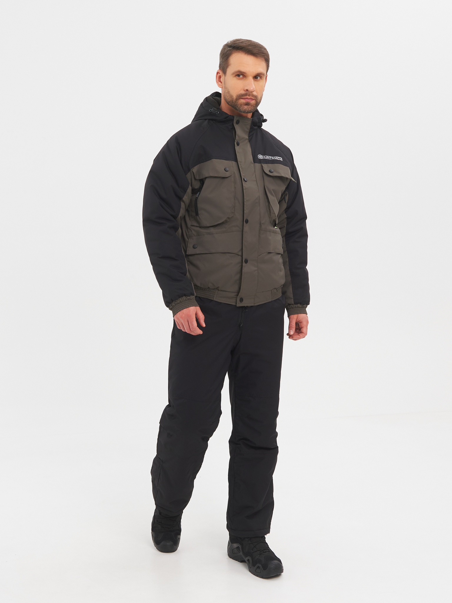 Костюм демисез. Huntsman Таймень Цв. Хаки ткань Breathable р. 48-50 рост 170-176