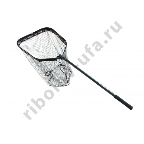 Подсачек Relax складной с прорезиненной сеткой, средний, 70х60, NRS-L