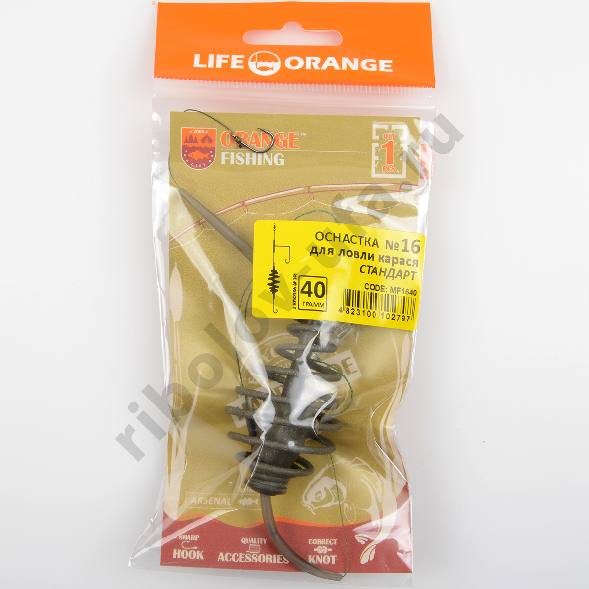 Монтаж карась Orange #16 Spring, 40гр