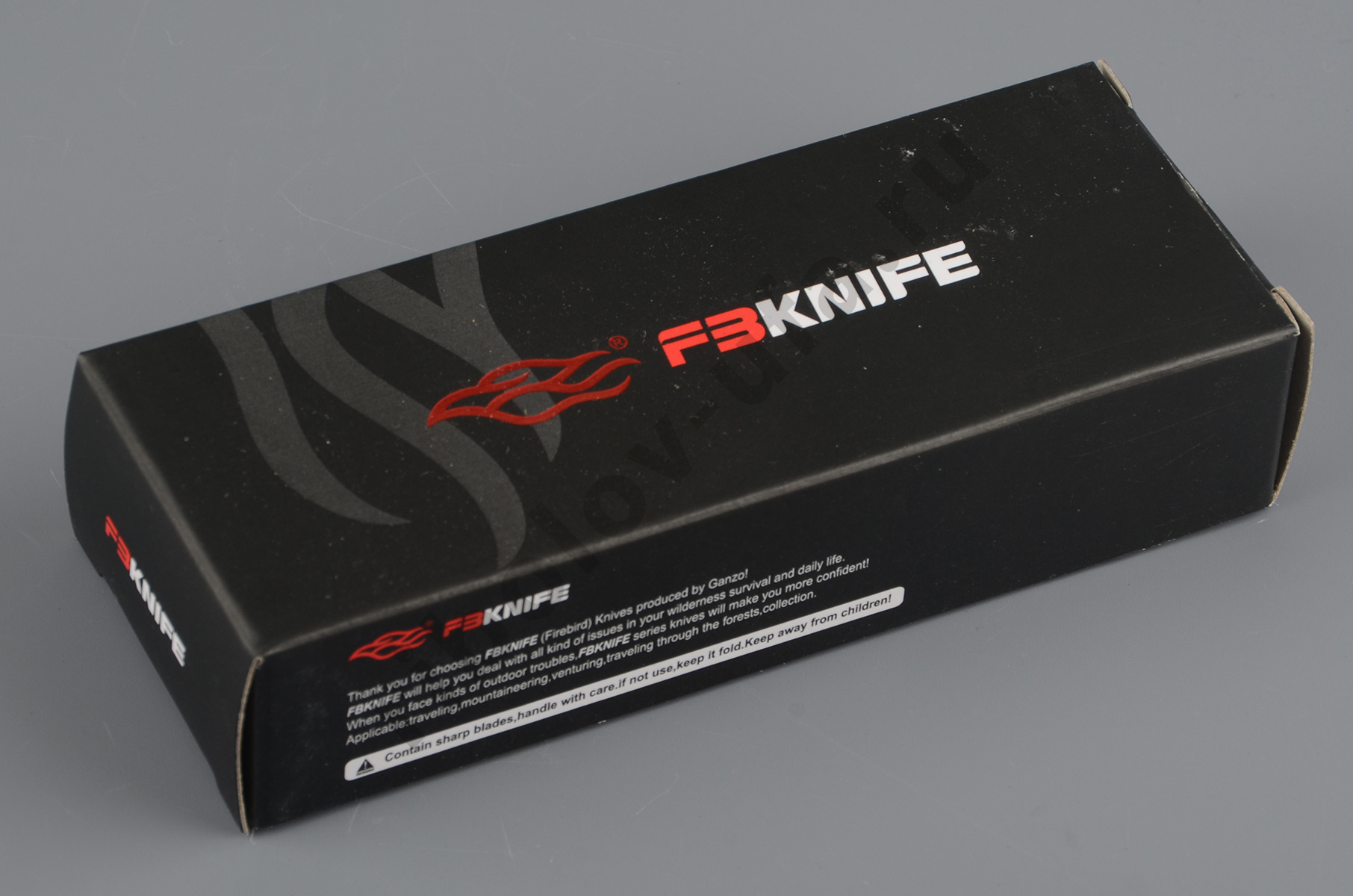 Нож складной туристический Ganzo Firebird FH41S-BK