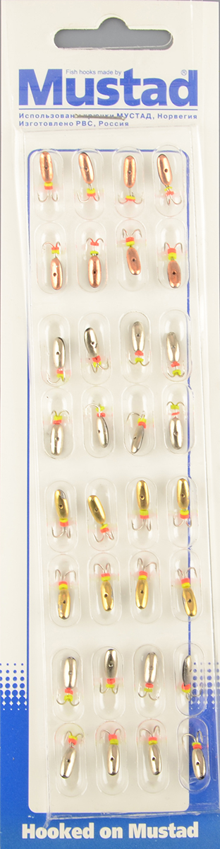 Набор мормышек РВС тип 2 111 Коза (уп.32шт)