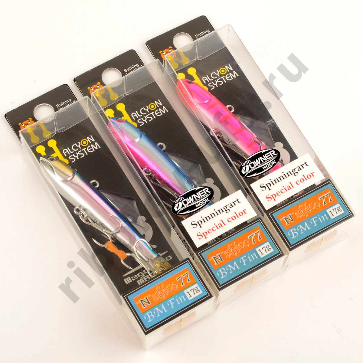 Виб Halcyon System "N" Shico 77 BM Fin 17гр #14 M-BKIWS