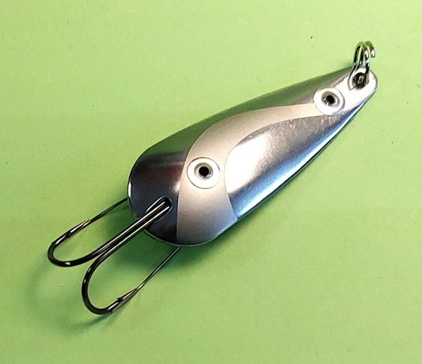 Блесна Нижегородская Сенеж незацепляйка 16гр цв. 02 серебро