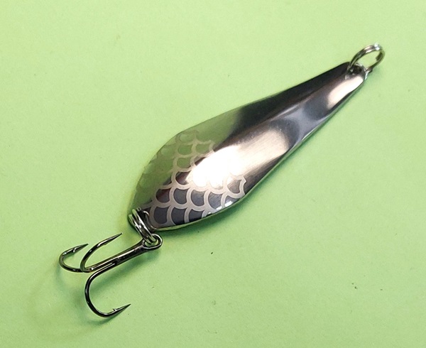 Блесна Люкс Нижегородская Ока 18гр цв.01 серебро