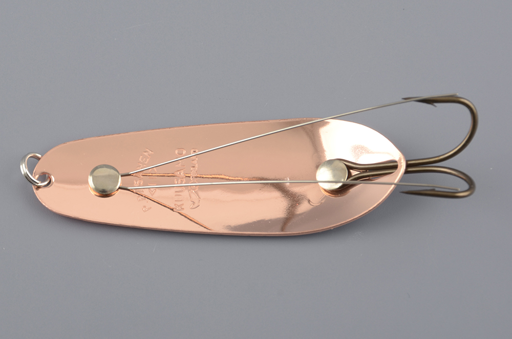 Блесна колеб. Kuusamo Rasanen 70/10 (незацеп.) GL/FR/PeW-C, UV