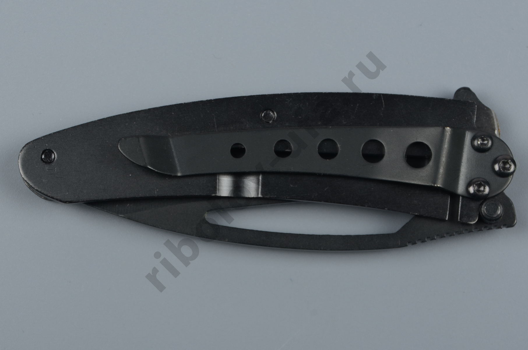 Нож складной Kosadaka N-F29D 15,5/8.0 см, 250 гр., черная рукоятка