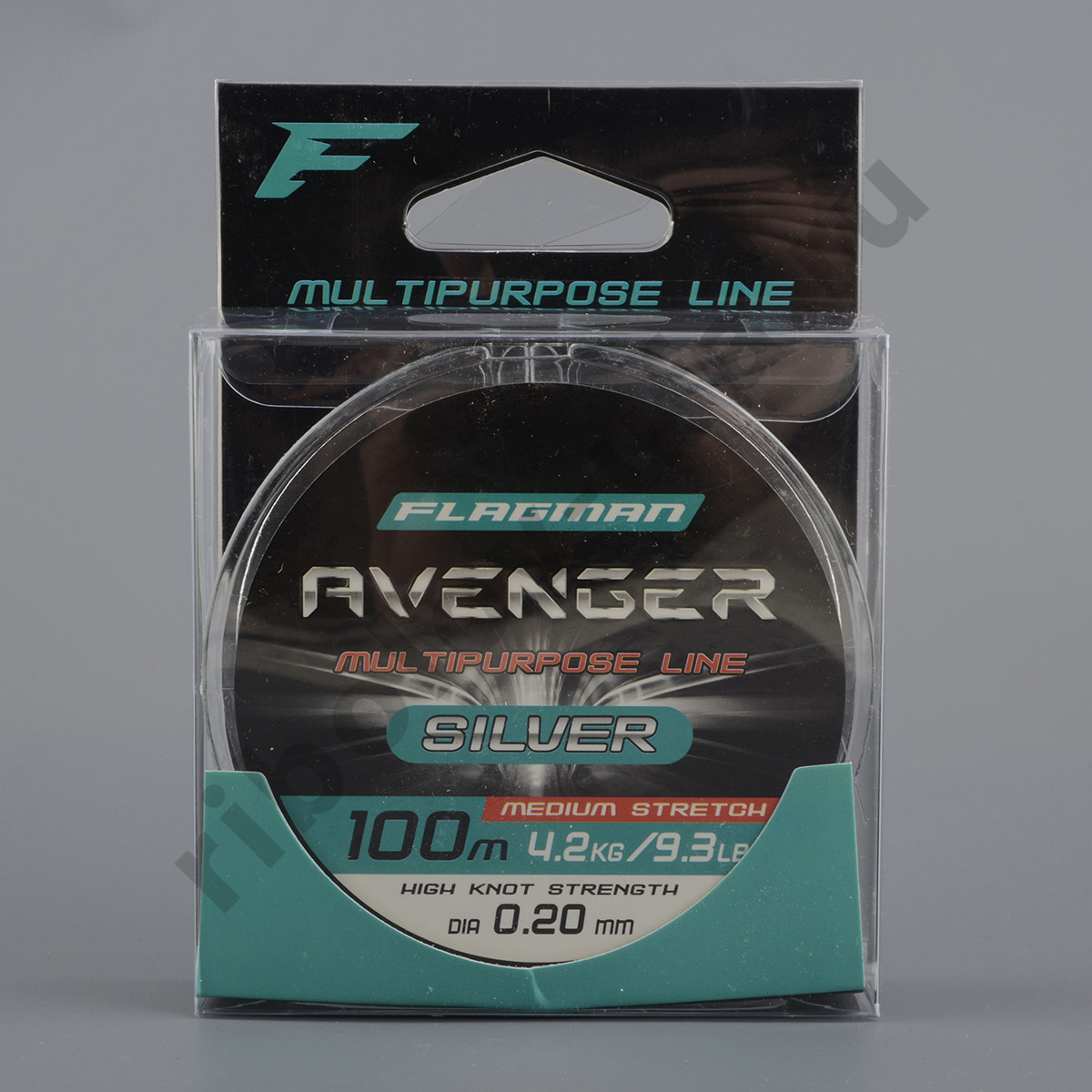 Леска Flagman Avenger Silver Line 100м, 0.20мм, 4.2кг