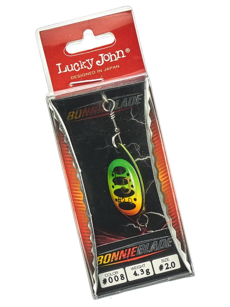 Блесна вращ. Lucky John Bonnie Blade #02, 4.3гр., цв. 008