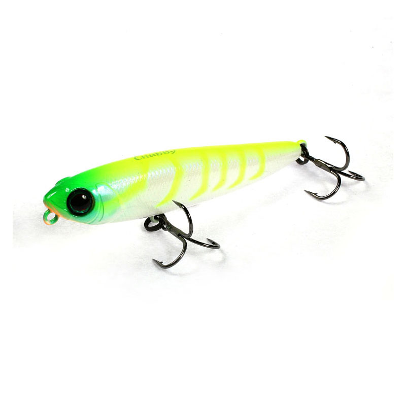 Воблер Jackall Chubby Pencil дл. 5.5 см, глуб.-поверх., 3.1 гр., floating, цв. chart back shrimp