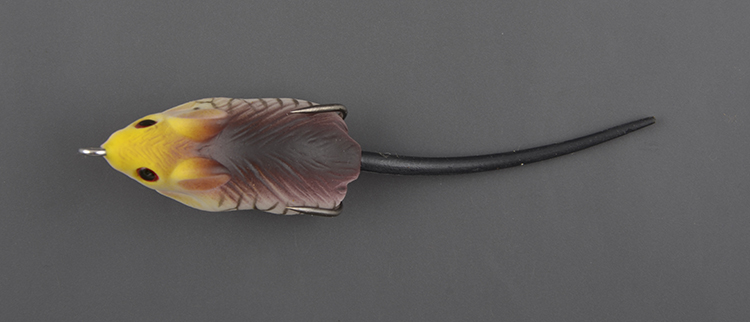 Приманка Stinger Mighty Mouse (резиновая незацепляйка) 65mm 13.5gr #01