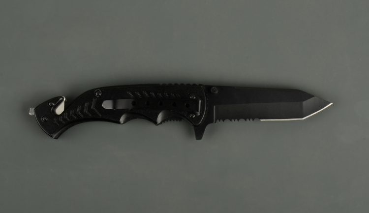 Нож складной Kosadaka N-F12 20.5/12.0 см, 139.5 гр., с серрейтором