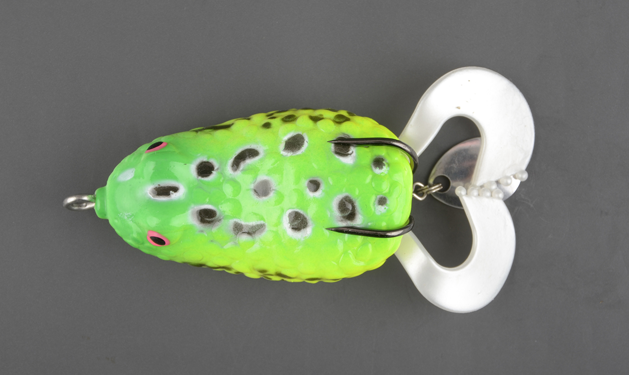 Лягушка незацепляйка Kosadaka оснащ. плав. спиннер LF17 50мм 12гр цв. C32