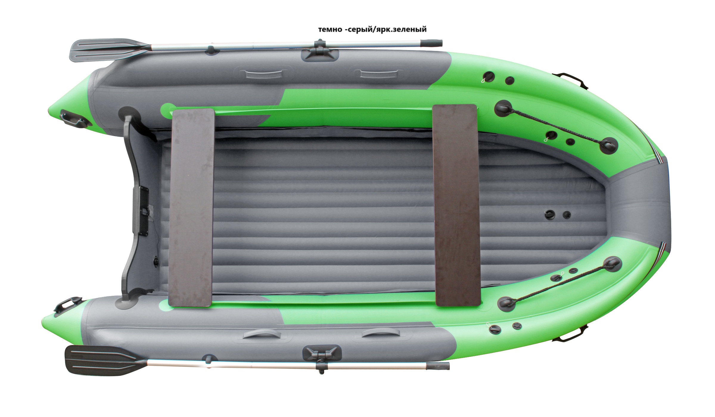 Лодка Skat Triton 430 Fi цв.сер-зел