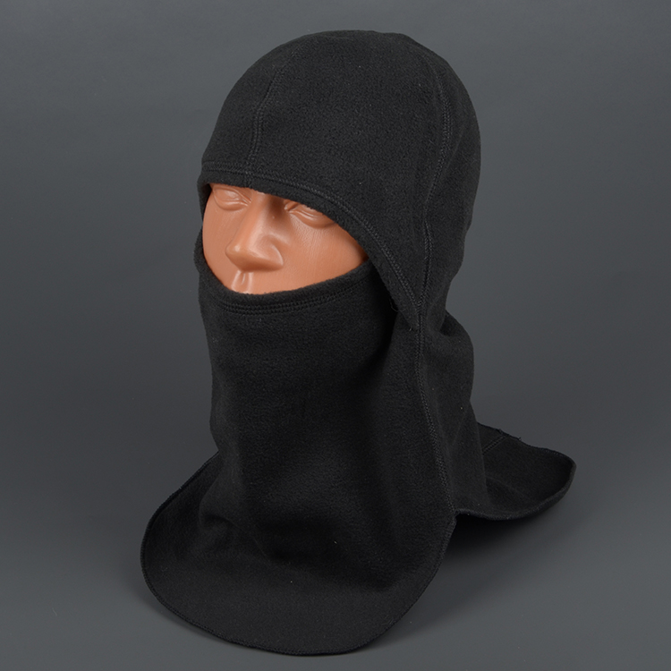 Балаклава буклированный флис цв. черный (6250)