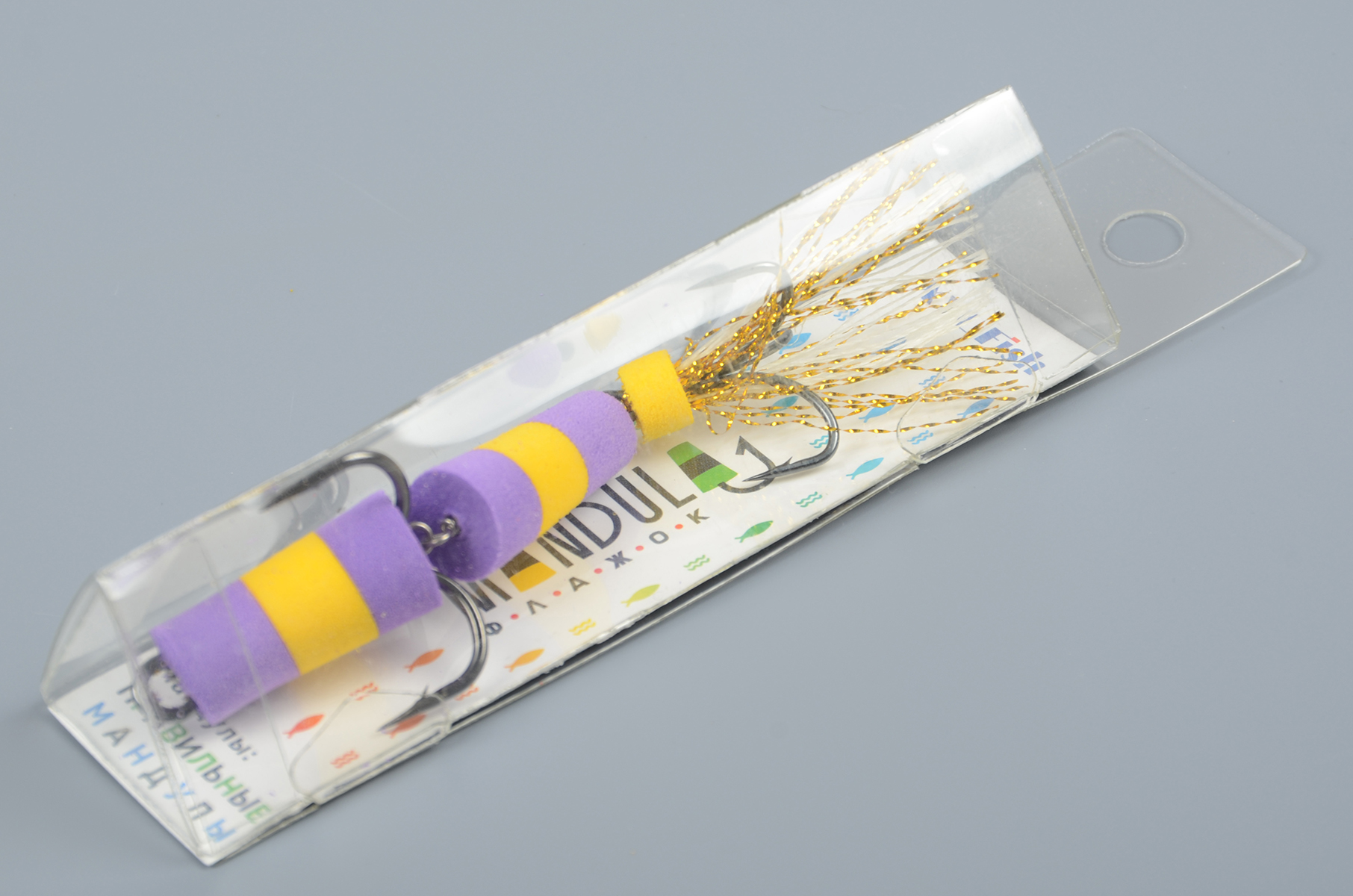 Приманка джиговая XXL Fish, Мандула Флажок, мод.№1, 90мм #ФЖ