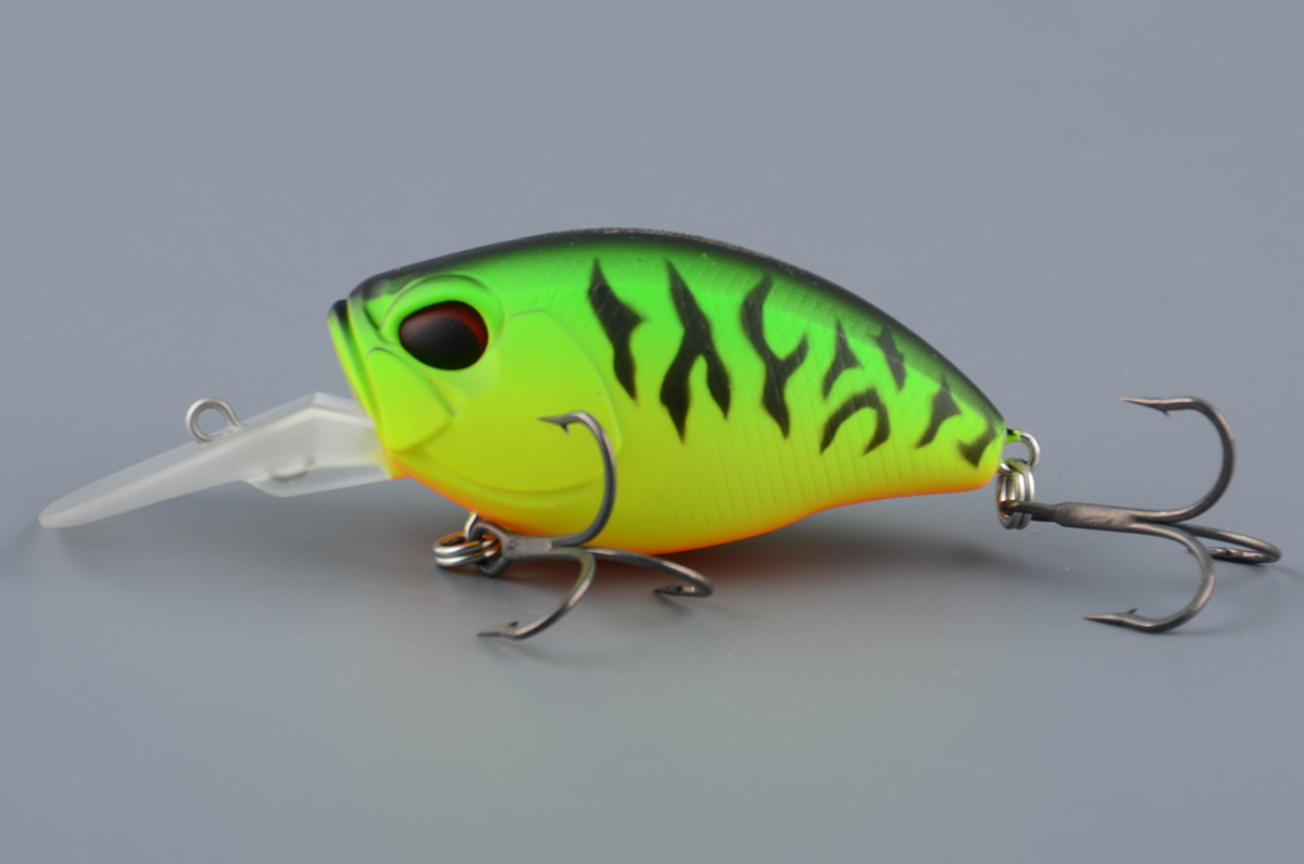 Воблер Duo Realis Crank Kabuki Bottom Rush 48MR 10,5гр. 2-2,5м #Mat Tiger (ACC3059)