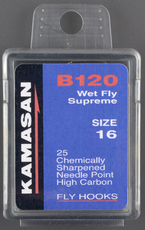 Крючки Kamasan B120 #16 (25шт) 