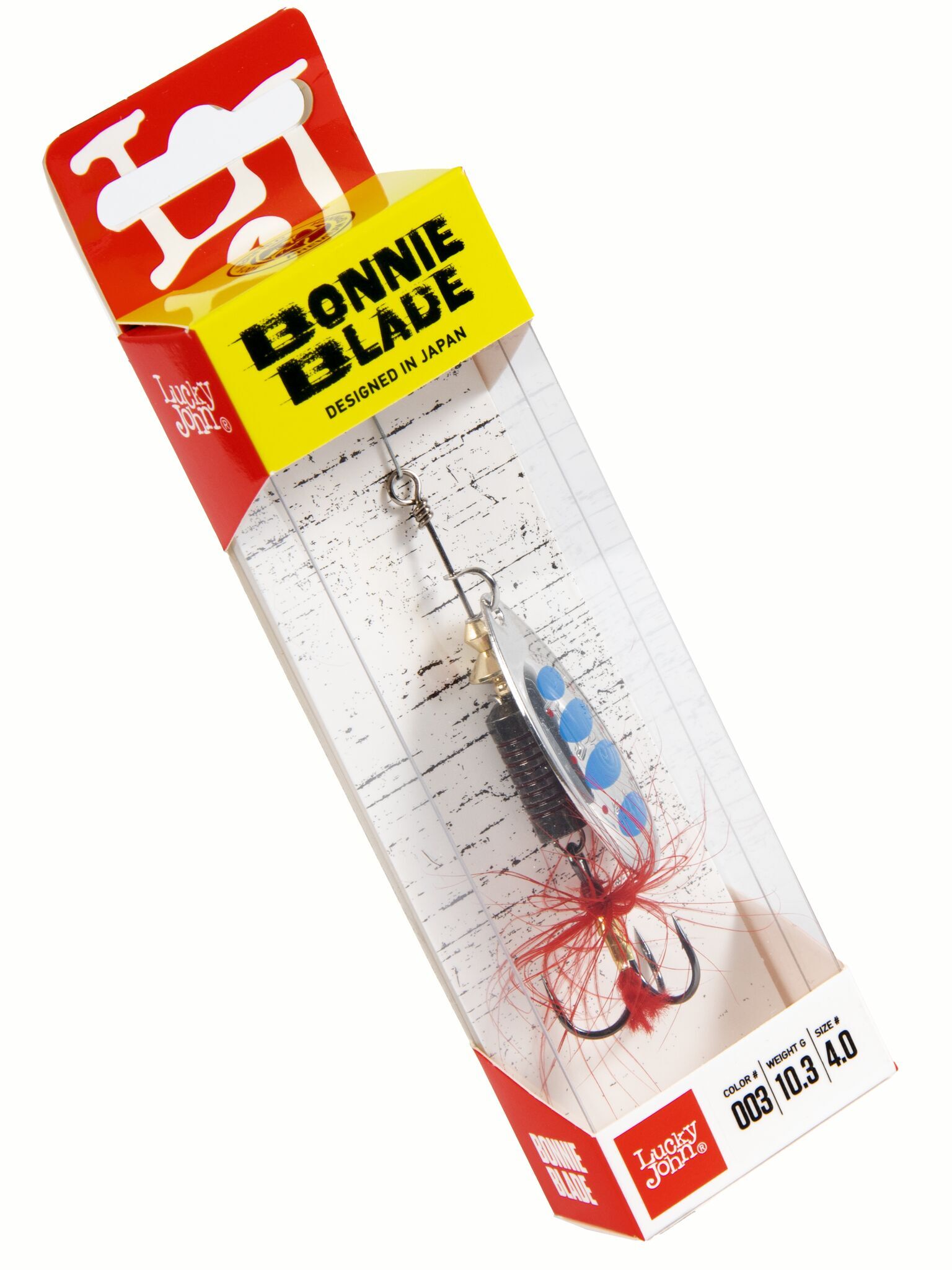 Блесна вращ. Lucky John Bonnie Blade #04, 10.3гр., цв. 003