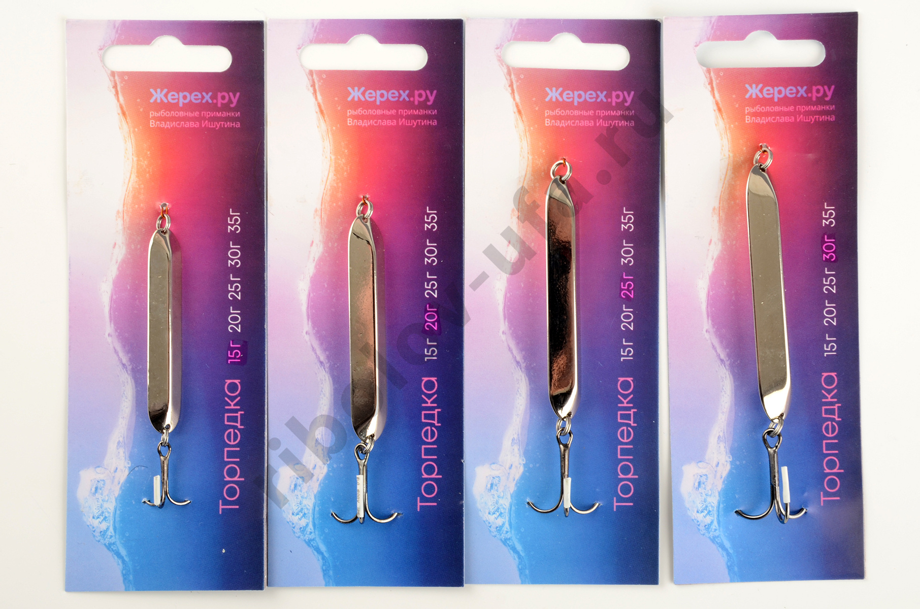 Блесна Жерех.ru Торпеда 30гр