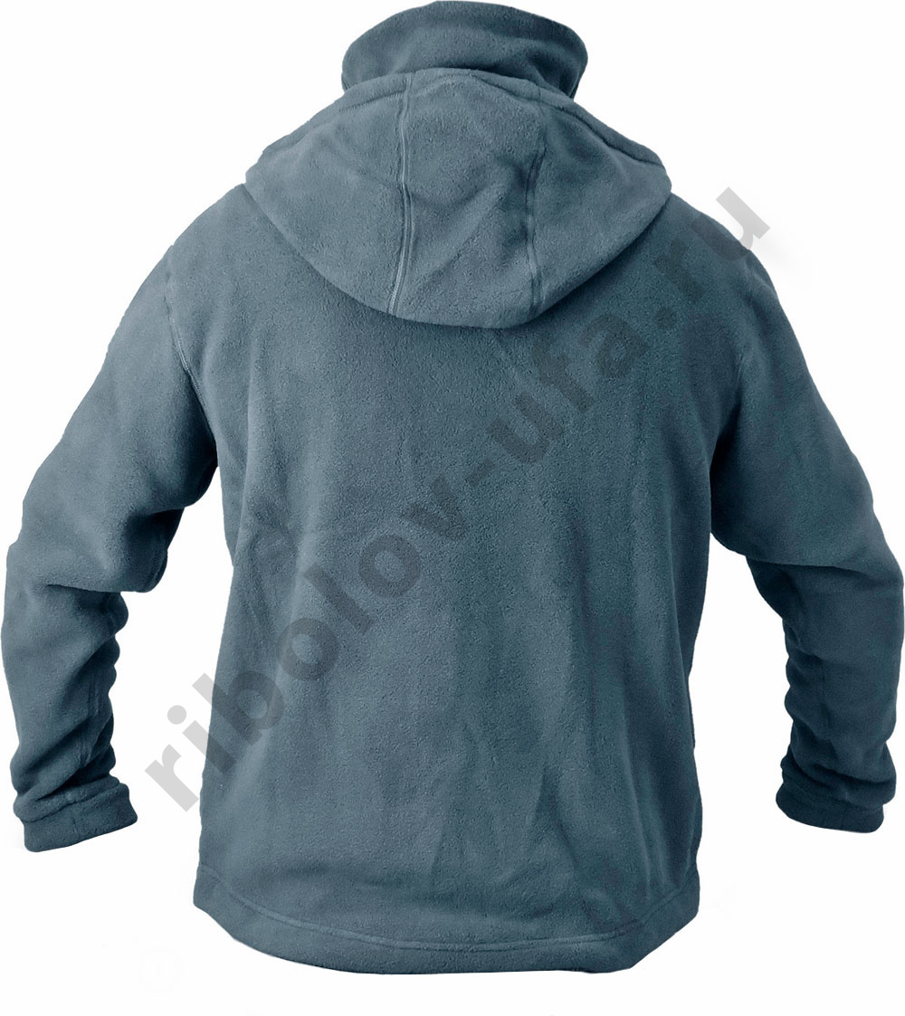 Куртка Kola Salmon Polartec Classic 200 на разъемной молнии с капюшоном цв.Charcoal XS