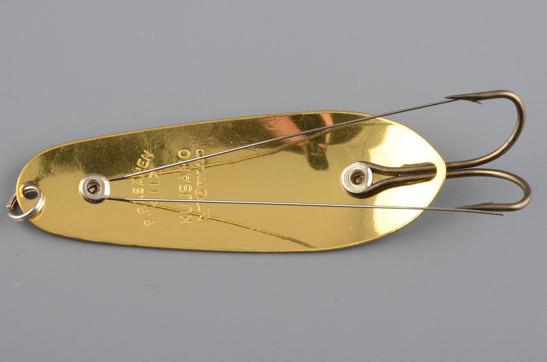 Блесна колеб. Kuusamo Rasanen 70/10 (незацеп.) GR/R-B