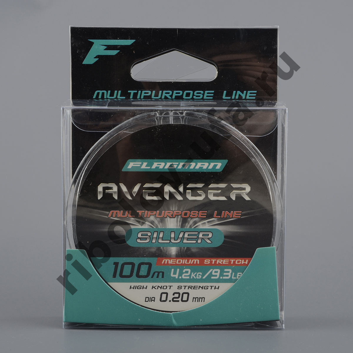 Леска Flagman Avenger Silver Line 100м, 0.20мм, 4.2кг