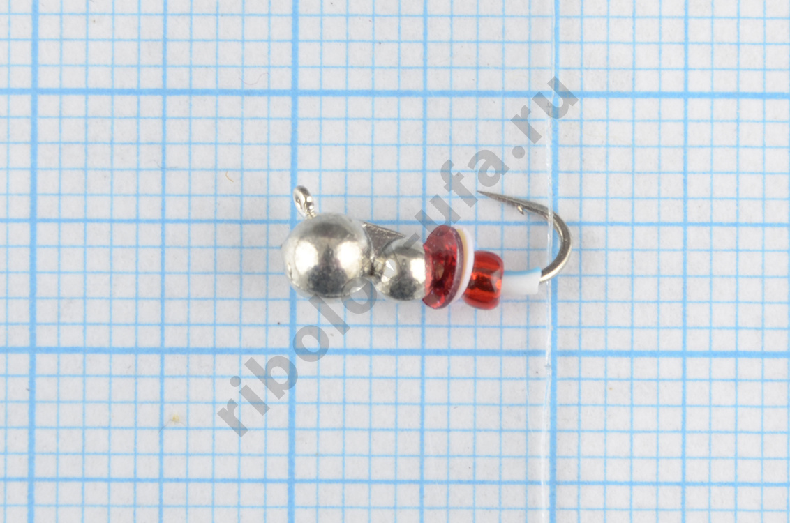 Мормышка вольфрам Bravo Fishing Муравей с ушком 3.5 мм 0.53гр Sil