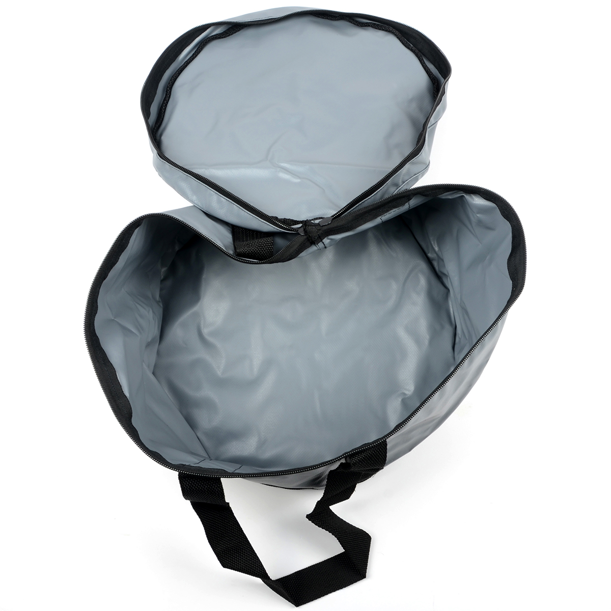 Ведро Перцев для замешивания прикормки 18 л с крышкой D5 см L 19 см цвет серый