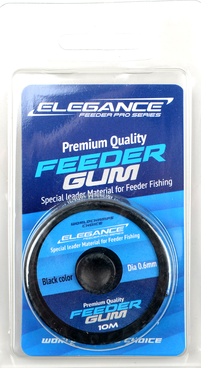 Фидергум для карповых и фидер.снастей Elegance Feeder Pro 10м, d-1.0мм